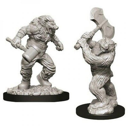 D&D Nolzur's Marvelous Unpainted Miniatures (W9): Wereboar & Werebear