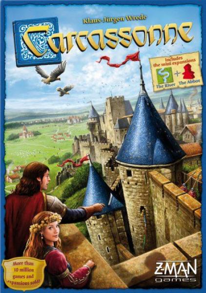 Carcassonne board game front of box