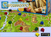 Carcassonne board game tiles and artwork