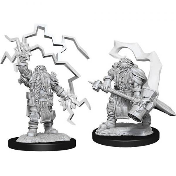 Dwarf Cleric Male: D&D Nolzur's Marvelous Unpainted Miniatures (W14)