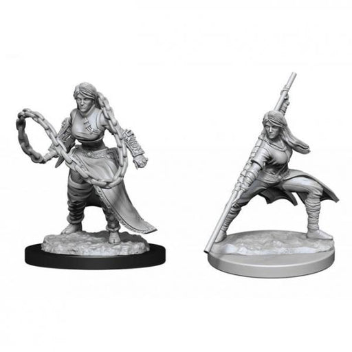Human Monk Female: D&D Nolzur's Marvelous Unpainted Miniatures (W14)