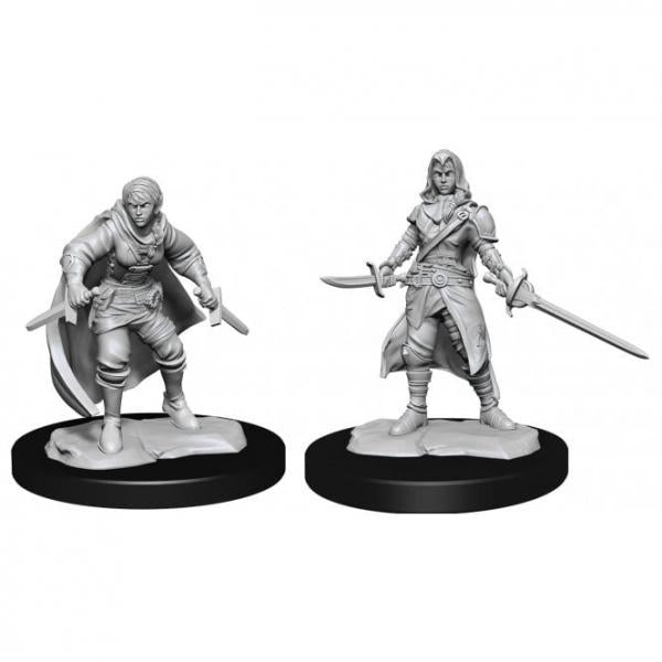 Half-Elf Rogue Female: D&D Nolzur's Marvelous Unpainted Miniatures (W14)