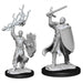 Half-Elf Paladin Male: D&D Nolzur's Marvelous Unpainted Miniatures (W14)