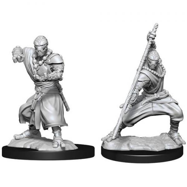 Warforged Monk: D&D Nolzur's Marvelous Unpainted Miniatures (W14)