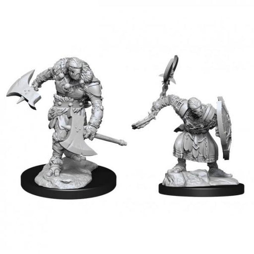 Warforged Barbarian: D&D Nolzur's Marvelous Unpainted Miniatures (W14)