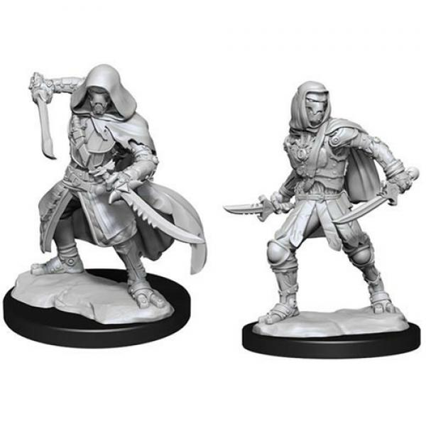 Warforged Rogue: D&D Nolzur's Marvelous Unpainted Miniatures (W14)