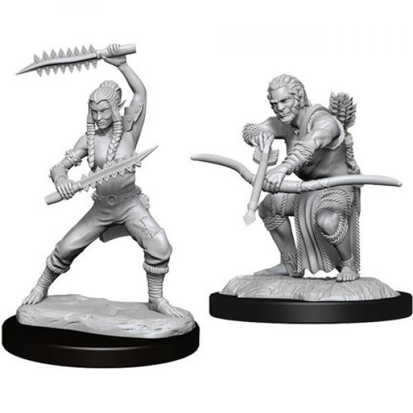 Wildhunt Shifter Ranger: D&D Nolzur's Marvelous Unpainted Miniatures (W14)