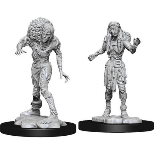 Drowned Assassin & Drowned Ascetic: D&D Nolzur's Marvelous Unpainted Miniatures (W14)