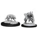 Jackalwere & Jackal: D&D Nolzur's Marvelous Unpainted Miniatures (W14)