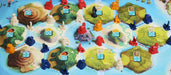 Catan Junior board game during game play