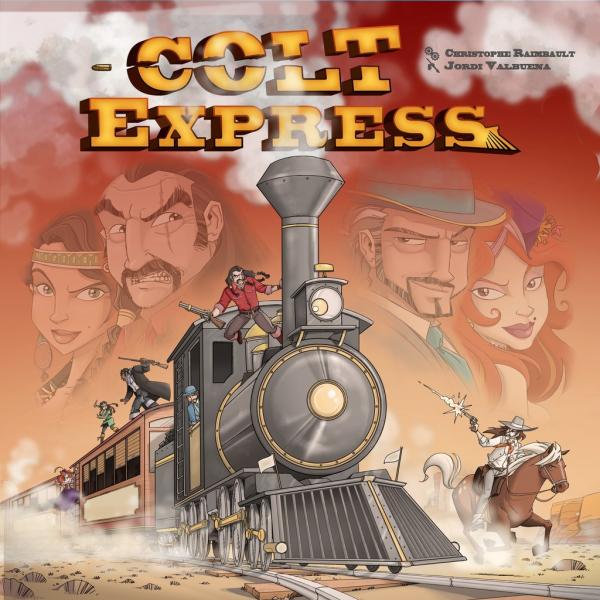 Colt Express board game front of box art