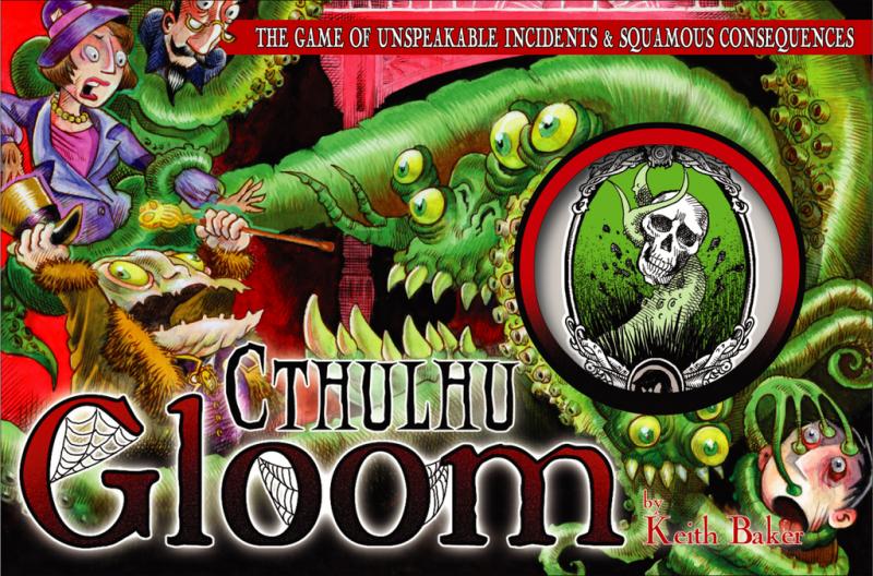Cthulhu Gloom board game front of box