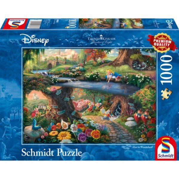 Thomas Kinkade: Disney Alice in Wonderland (1000pc)