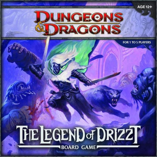 D&D Legend of Drizzt board game front of box