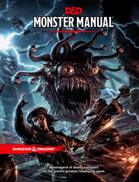 D&D Monster Manual RPG book cover