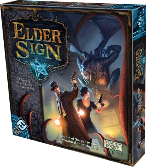 Elder Sign's creepy box art