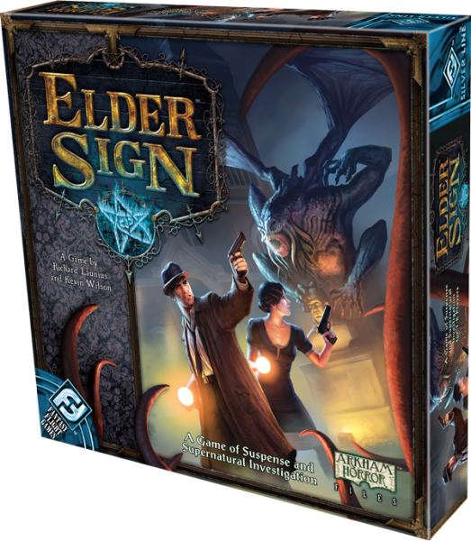 Elder Sign's creepy box art