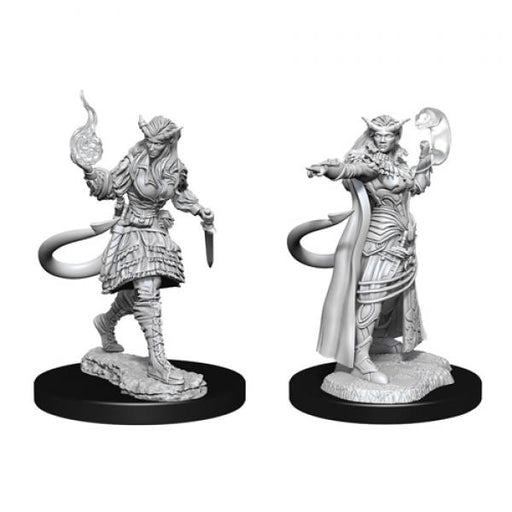 Tiefling Sorcerer Female: D&D Nolzur's Marvelous Unpainted Miniatures (W15)