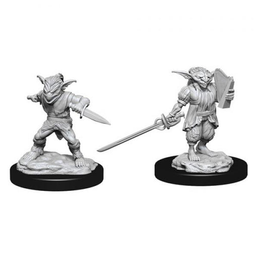 Male Goblin Rogue & Female Goblin Bard: D&D Nolzur's Marvelous Unpainted Miniatures (W15)