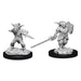 Male Goblin Rogue & Female Goblin Bard: D&D Nolzur's Marvelous Unpainted Miniatures (W15)