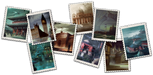 Eldritch Horror comes complete with some gruesome pieces