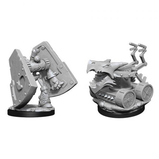 Stone Defender & Oaken Bolter: D&D Nolzur's Marvelous Unpainted Miniatures (W15)