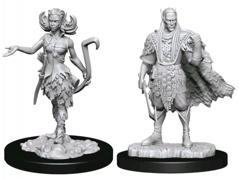 Autumn Eladrin & Summer Eladrin: D&D Nolzur's Marvelous Unpainted Miniatures (W15)