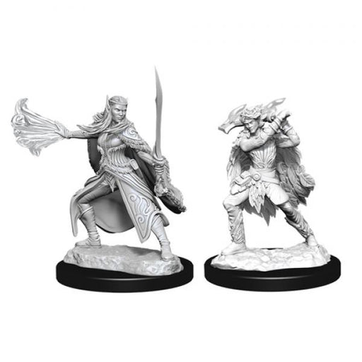 Winter Eladrin & Spring Eladrin: D&D Nolzur's Marvelous Unpainted Miniatures (W15)