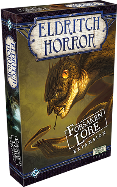 Eldritch Horror Forsaken Lore's creepy box art