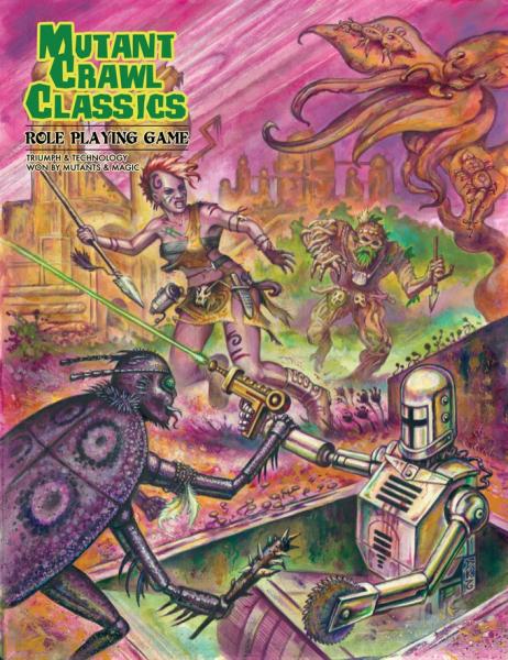 Mutant Crawl Classics Core Rulebook (Softcover Edition)
