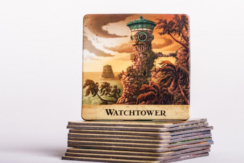 Forbidden Island board game land tiles