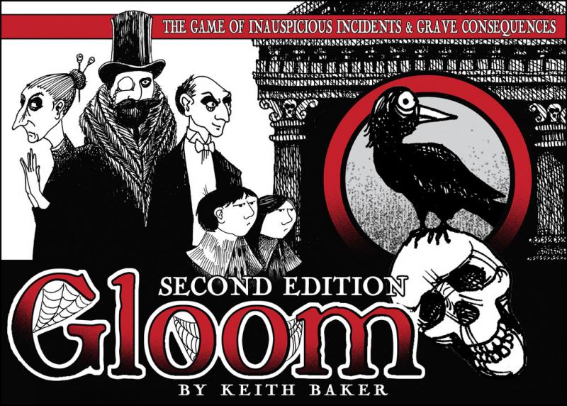 Gloom card game front of box
