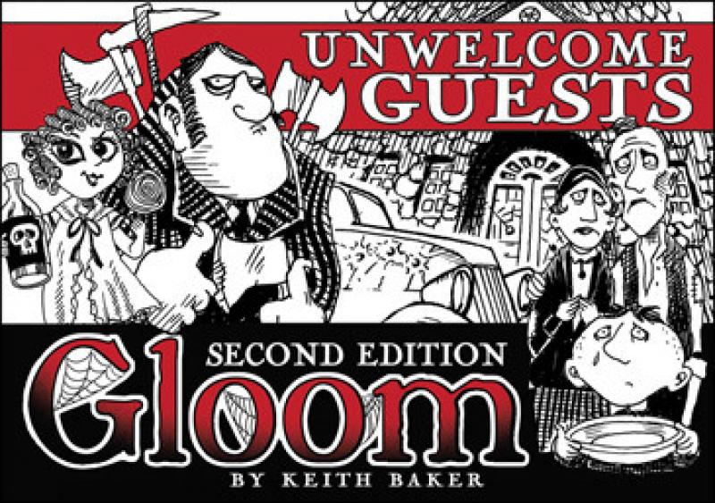 Gloom 2nd Edition Unwelcome Guests expansion front of box