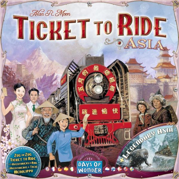 Ticket to Ride: Asia Map Collection
