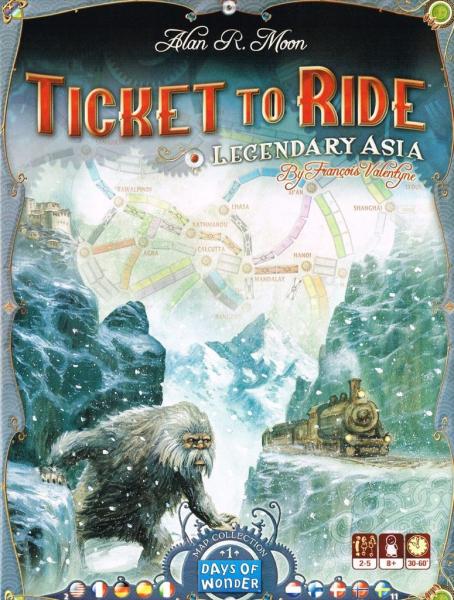 Ticket to Ride: Asia Map Collection