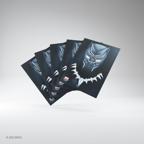 Gamegenic Marvel Champions Art Sleeves- Black Panther (50 ct.)