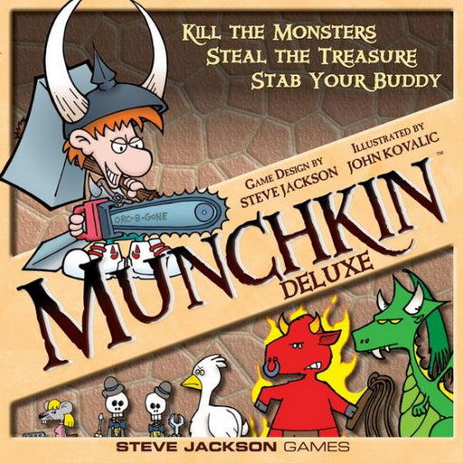 Munchkin Deluxe's hilarious artwork