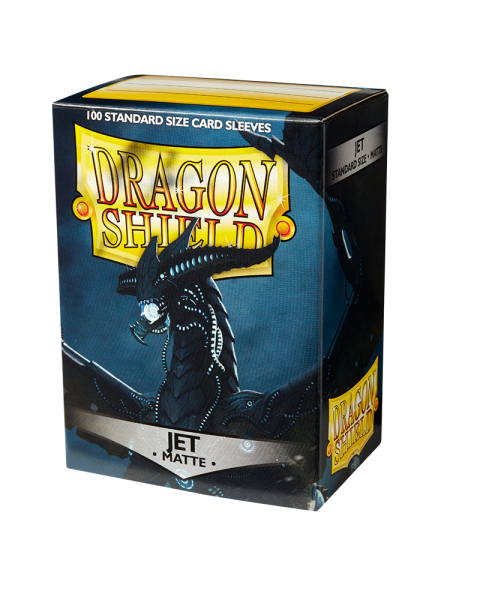 Dragon Shield Matte - Jet (100 ct. in box)