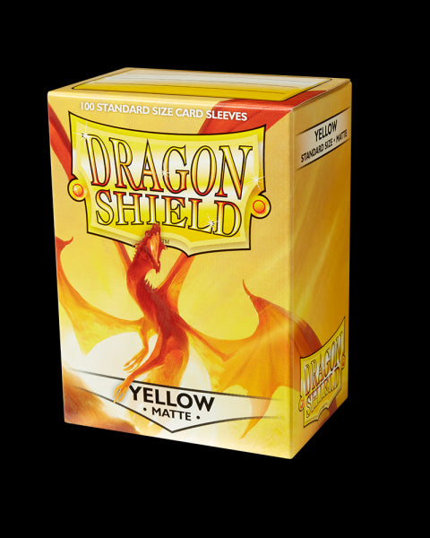 Dragon Shield Matte - Yellow (100 ct. in box)