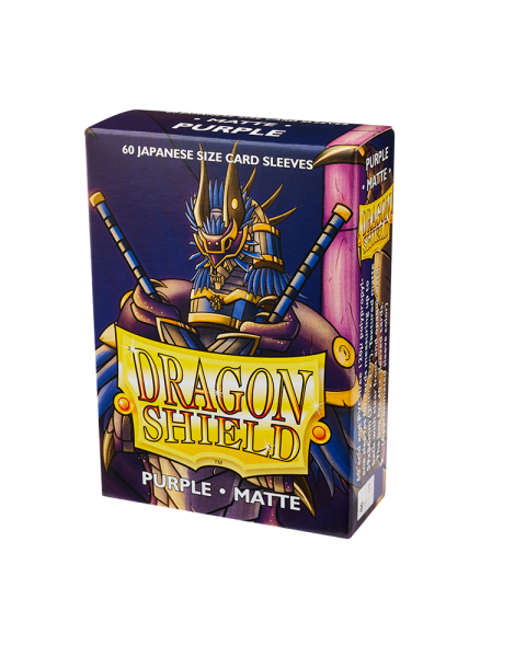 Dragon Shield Matte Japanese size - Purple (60 ct. In box)