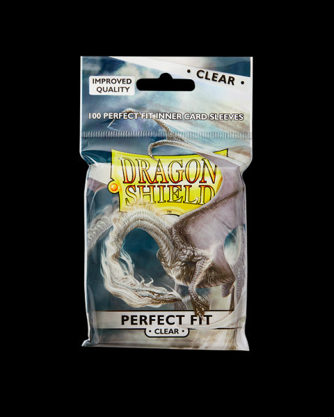 Dragon Shield Perfect Fit (Toploading) - Clear/Clear (100 ct. in bag)