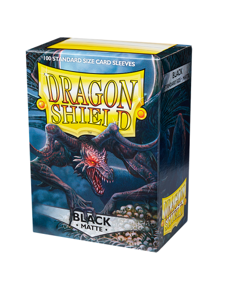 Dragon Shield Matte - Black (100 ct. in box)