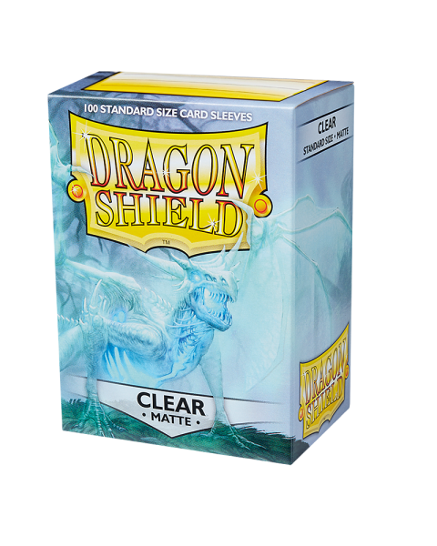 Dragon Shield Matte - Clear (100 ct. in box)