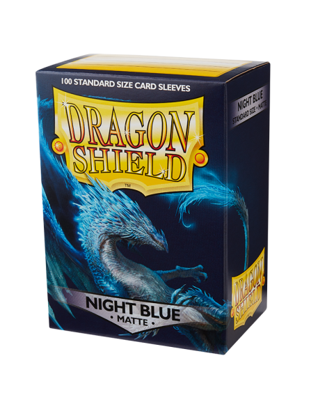 Dragon Shield Matte - Night Blue (100 ct. in box)