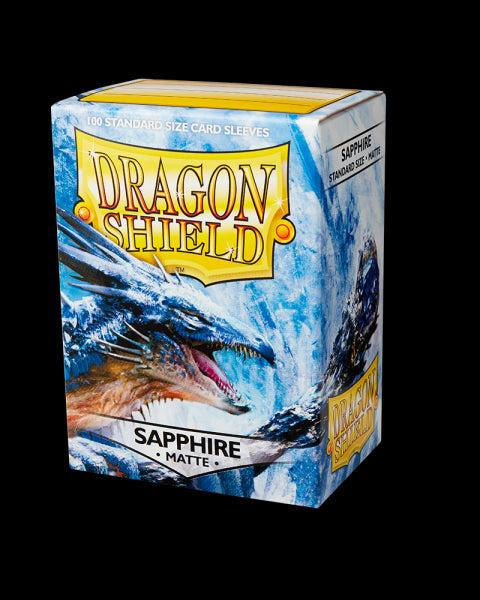 Dragon Shield Matte - Sapphire (100 ct. in box)