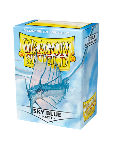 Dragon Shield Matte - Sky Blue (100 ct. in box)
