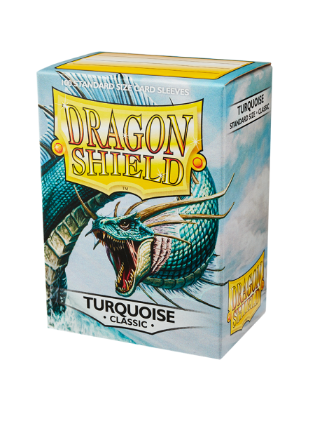 Dragon Shield Classic - Turquoise (100 ct. in box)