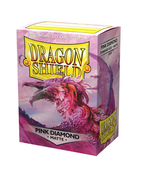 Dragon Shield Matte Sleeves - Pink Diamond (100)