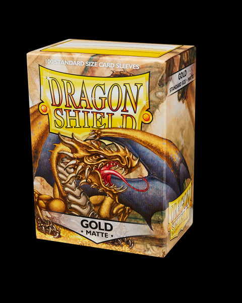 Dragon Shield Matte - Gold (100)