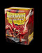 Dragon Shield Matte - Ruby (100 ct.) In Box